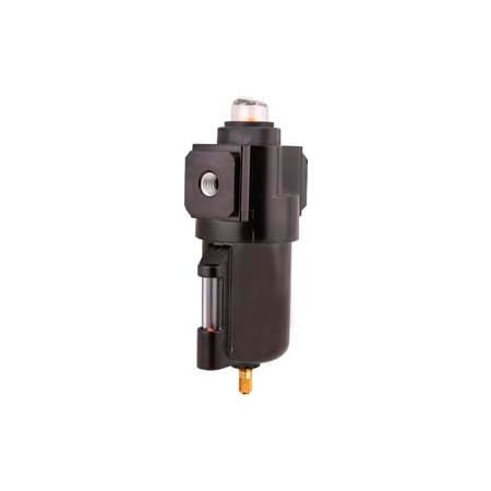 Arrow Pneumatics Arrow Intermediate Coalescing Filter With Float Drain F532FW, Zinc Bowl, 1/4" NPT, 175 PSI F532FW